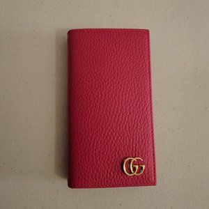 Authentic Gucci GG Marmont iphone 7/8 Wallet Case